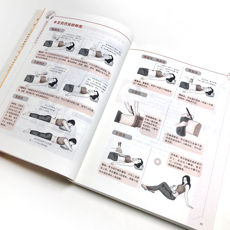 超簡單艾灸拔罐刮痧全書套裝3冊