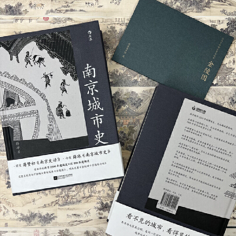 薛冰 地方史志（2冊套裝）南京城市史+家住六朝煙水